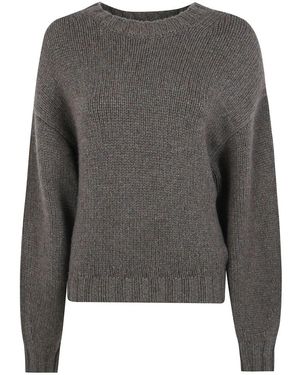 KHAITE Cashmere Knitwear - Gris