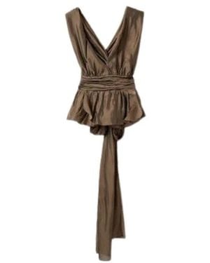 THE GARMENT Sleeveless Tops - Metallic