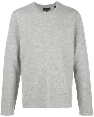 Vince Round-Neck Knitwear - Grigio