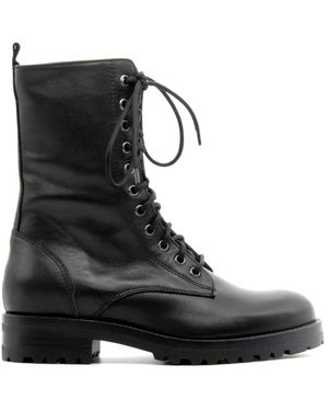Duccio Del Duca Lace-Up Boots - Negro