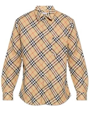Burberry Casual Shirts - Neutro