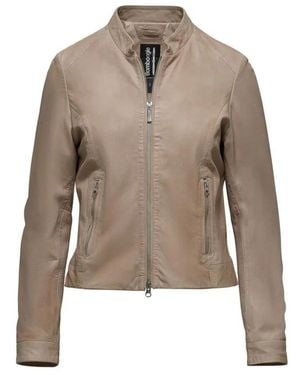 Bomboogie Leather Jackets - Marrón