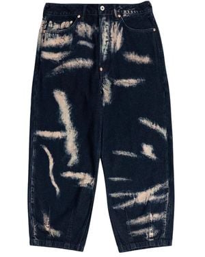Evisu Loose-Fit Jeans - Bleu