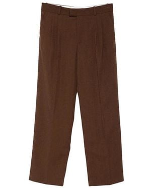 Drole de Monsieur Wide Trousers - Brown