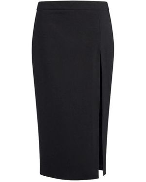 Dondup Lange Bistretch Rok - Zwart