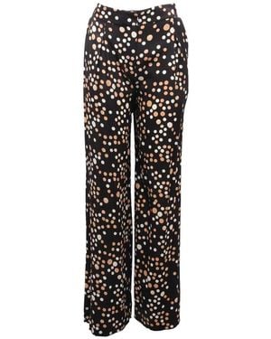 Diane von Furstenberg Wide Trousers - Black