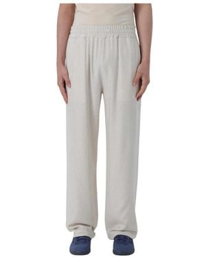 Gcds Straight Trousers - Grigio