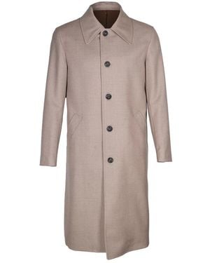 L.B.M. 1911 Single-Breasted Coats - Brown