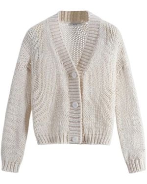 Roberto Collina Cardigan Ml - Weiß