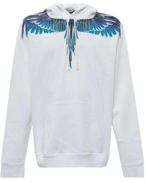 Marcelo Burlon Hoodies - Blue