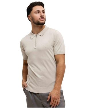 Pure Path Polo Shirts - Grey