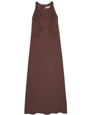 Ermanno Scervino Maxi Dresses - Brown