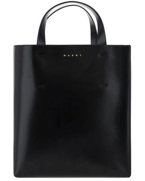 Marni Ikonic Museo Schultertasche - Schwarz