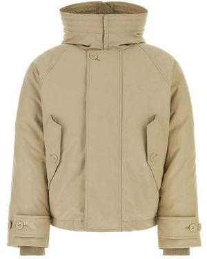 Ferragamo Jassen ,Polyester Gewatteerde Jas Van Polyesterblend - Groen