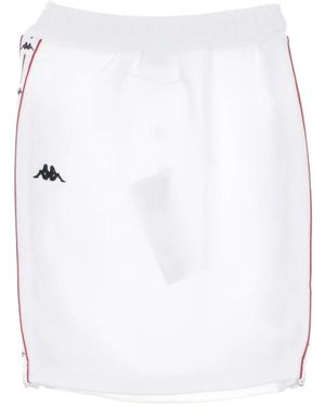 Kappa Short Skirts - Blanco
