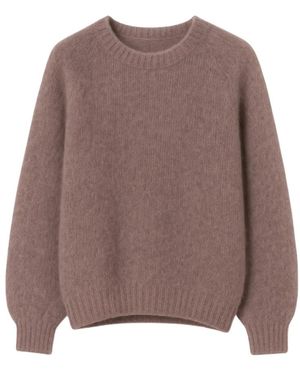 Opal Studio Round-Neck Knitwear - Brown