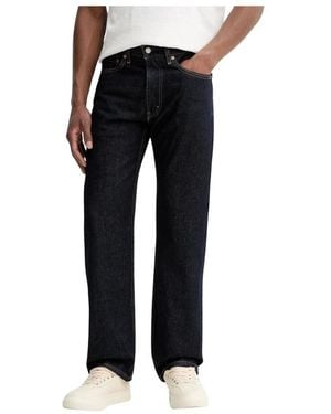 Levi's 555 Relaxed Rechte Jeans - Zwart