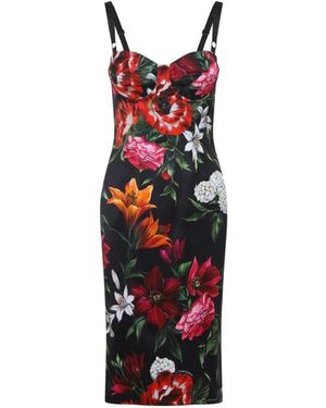 Dolce & Gabbana Midi Dresses - Rouge