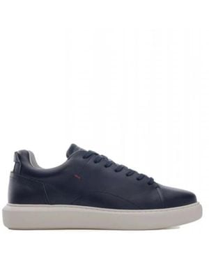 Ambitious Schoenen ,Blauw ,Leer Eclipse Vetersneaker