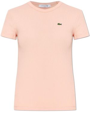 Lacoste T-Shirts - Pink
