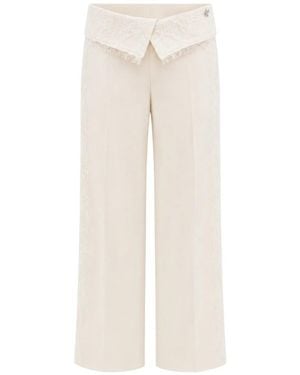 Souvenir Clubbing Cropped Trousers - Natural