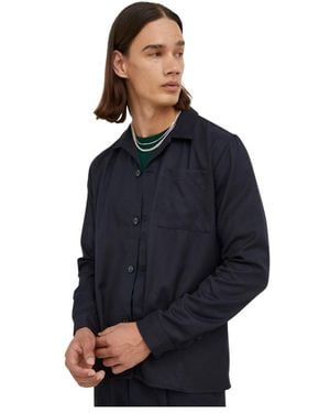 Bruuns Bazaar Casual Shirts - Blu
