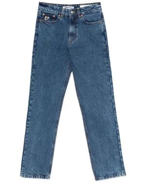 Lois Cropped Jeans - Blue