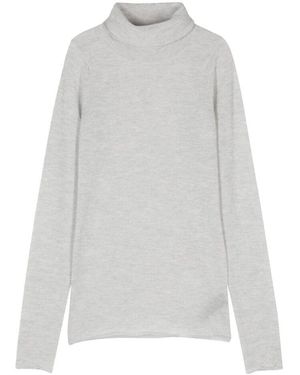 Haikure T0535 perla ruth rollkragenpullover - Grau