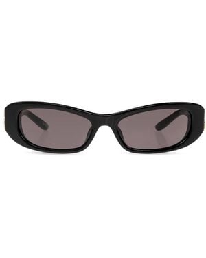 Balenciaga Accessoires ,Zwart ,Rechthoekige Zonnebril