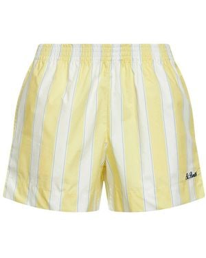 MC2 Saint Barth Short Shorts - Yellow