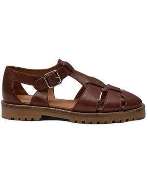 Pavement Schoenen ,Bruin ,Leer Palavita Gladiator Sandalen