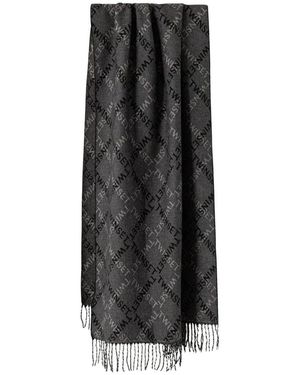 Twinset Monogram Scarf - Schwarz
