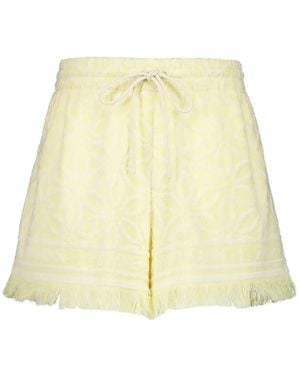 Zimmermann Short Shorts - Yellow