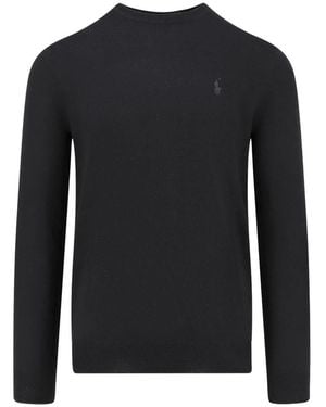 Polo Ralph Lauren Round-Neck Knitwear - Black