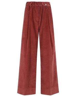 Myths Wide Trousers - Red