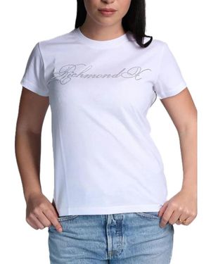 John Richmond Vesely T-Shirt - Wit
