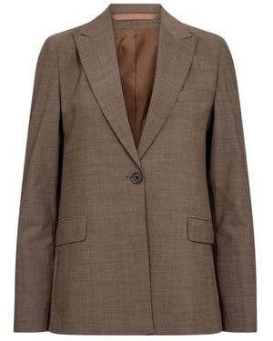 Mos Mosh Mmlucey Dynamic Luxe Blazer - Braun
