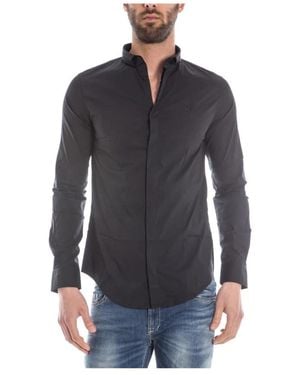 Armani Jeans Casual Shirts - Negro
