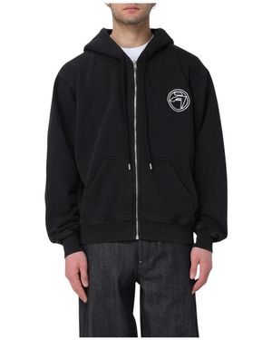 Ambush Zwarte Grafische Zipup Hoodie