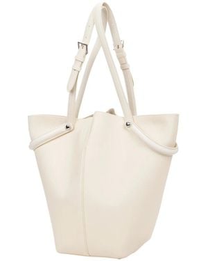 ESTRO Echtleder-Tasche - Natur