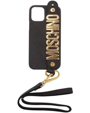Moschino Iphone 12/12 Pro Hülle - Weiß