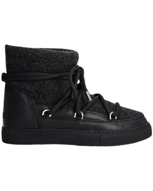 Inuikii Felt Schneestiefel - Schwarz