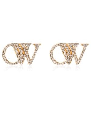 Off-White c/o Virgil Abloh Earrings - Metálico
