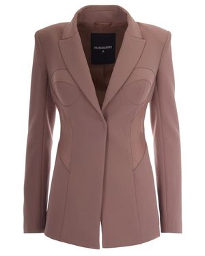 Patrizia Pepe Blazers - Brown