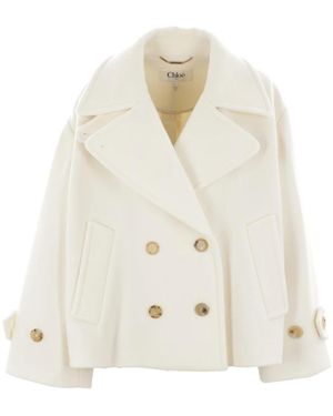 Chloé Trench Coats - White