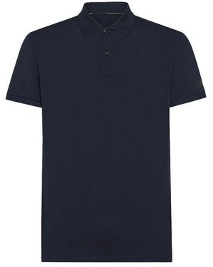 Rrd Blaues Polo-Shirt Oxford-Stil
