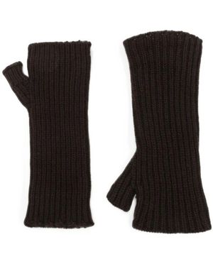 Mrz Wollen En Kasjmier Handschoenen - Zwart
