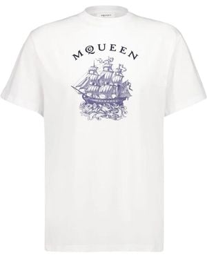 McQueen T-Shirts - White