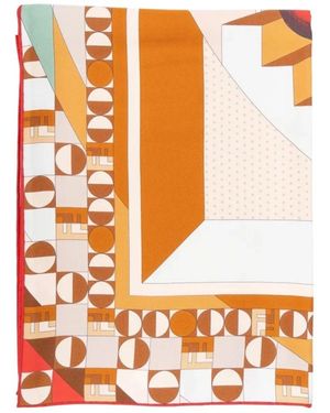 Fendi Silk Scarves - Orange