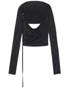 Jacquemus Tops ,Zwart ,Le Haut Peplo